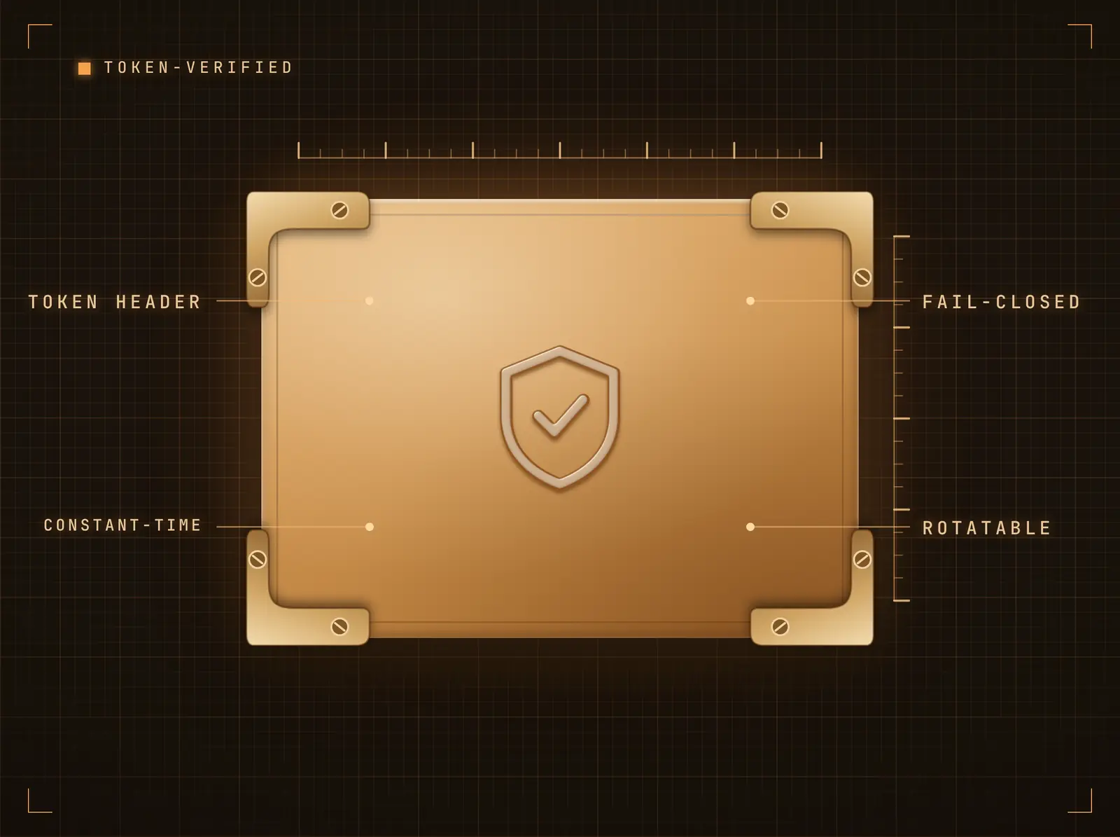 Token-verified delivery